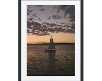 Sailboat in Newport, Rhode Island – Fine Art Photography Print | Wall Art & Home Décor