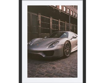 Porsche 918 Spyder in New York City – Automotive Photography Print | Wall Art & Home Décor