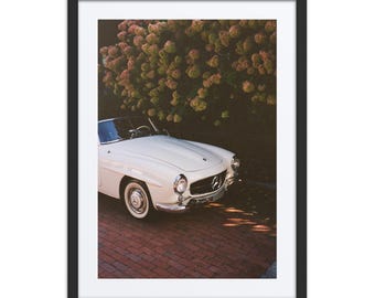 Mercedes-Benz 190SL in Newport, Rhode Island – Automotive Photography Print | Wall Art & Home Décor