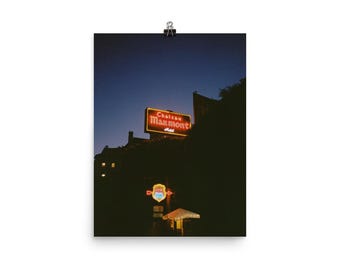 Chateau Marmont at Night, Los Angeles, California – Fine Art Photography Print | Wall Art & Home Décor