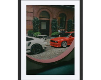 Porsche 911 GT3RS + BMW E30 in Manhattan, New York City – Automotive Photography Print | Wall Art & Home Décor
