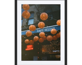 Cafe Select Restaurant in Manhattan, New York City – Fine Art Photography Print | Wall Art - Home Décor