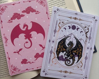 Fantasy Kindle Insert | Bookish Kindle Decor for Clear Case | E-Reader Insert for Paperwhite, Basic, Colorsoft | Cardstock