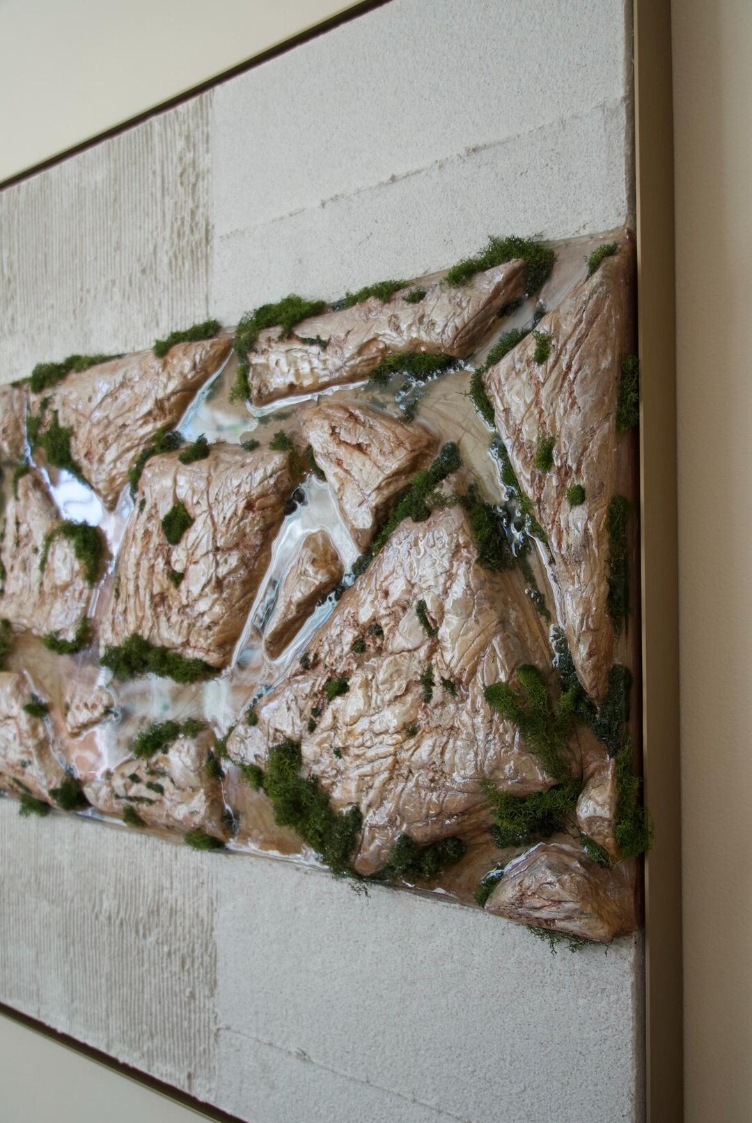 Still Sediment | Organic Large Textured | Nature-inspired | Realistic ...