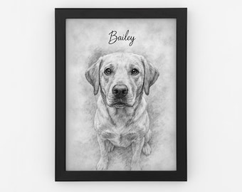 Custom dog drawing, custom dog print, pet memory ideas, pet portraits, pet portrait, pet portrait custom, dog portrait, custom dog painting