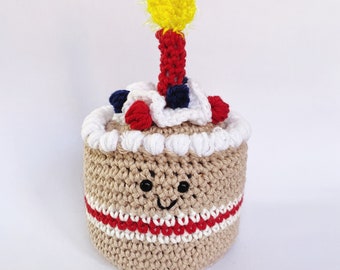 CROCHET PATTERN - Celebration Cake - by Emma Varnam - PDF