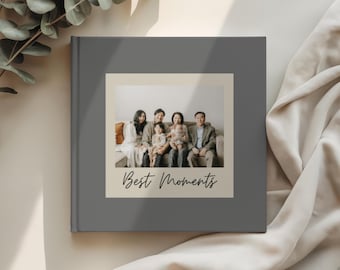 Album photo de famille personnalisé, livre de souvenirs de famille sur mesure, album photo pour couples, cadeau pour immortaliser vos plus beaux moments