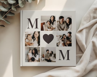 Personalized Photo Book For Mom, Custom Family Photo Album, Mothers Day Gift