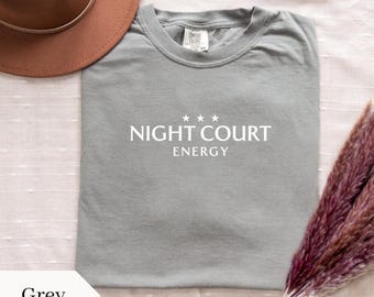 Comfort Colors®, Night Court Shirt, ACOTAR Bookish Tee, Book Lovers Gift, Book Club T-Shirt, Romantasy