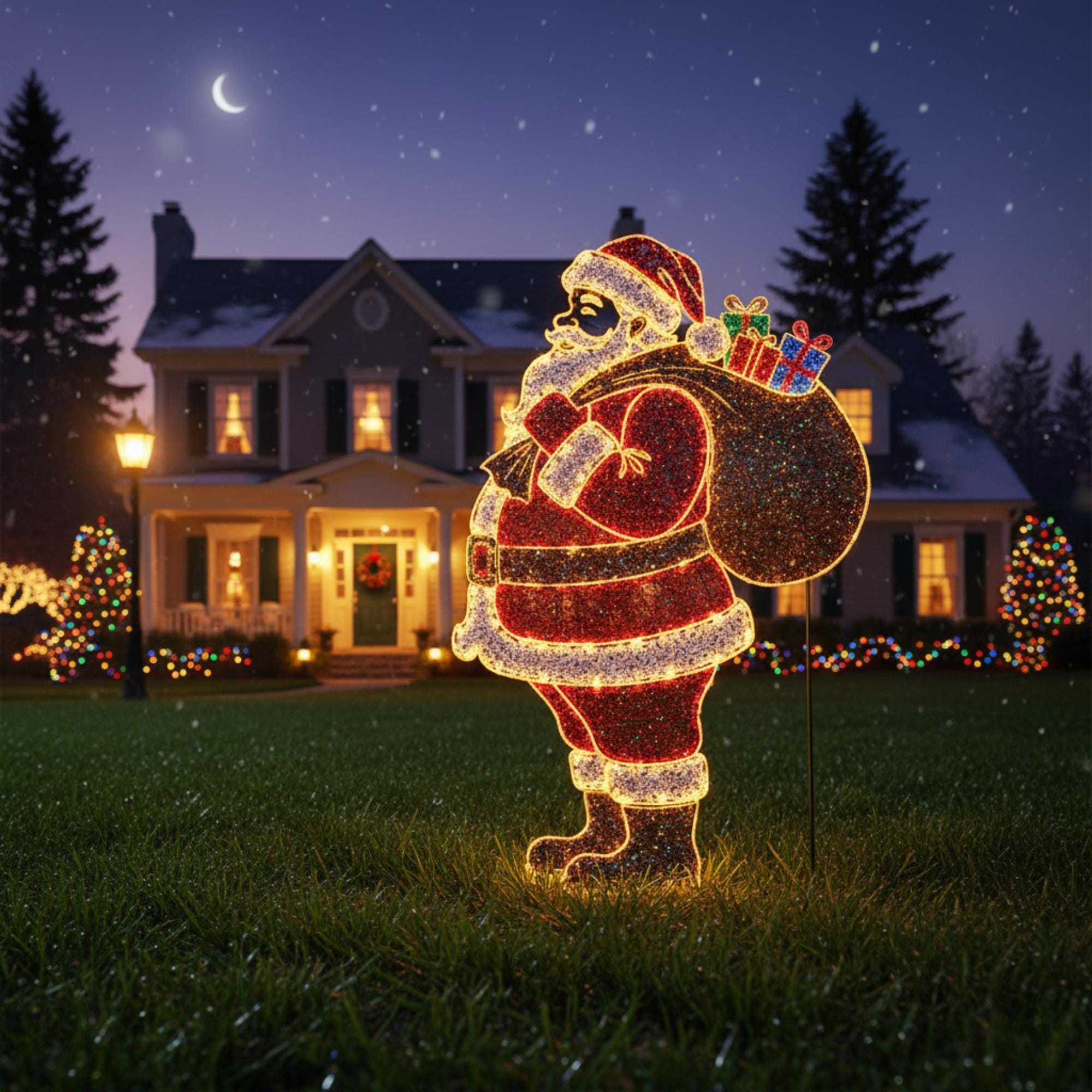 Outdoor christmas decorations - Etsy 日本