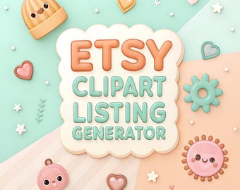 Listing Generator Automation for Etsy | Auto Mockups Maker System, AI Listing Workflow, Pinterest Auto Pins Tool, Full Custom Store Setup