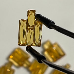 20pcs Vintage Czech Art Deco Glass
