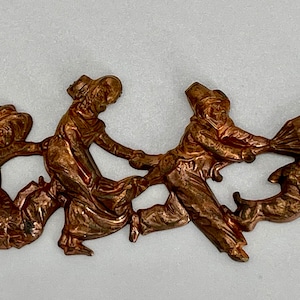 Rare Vintage French Brass Finding