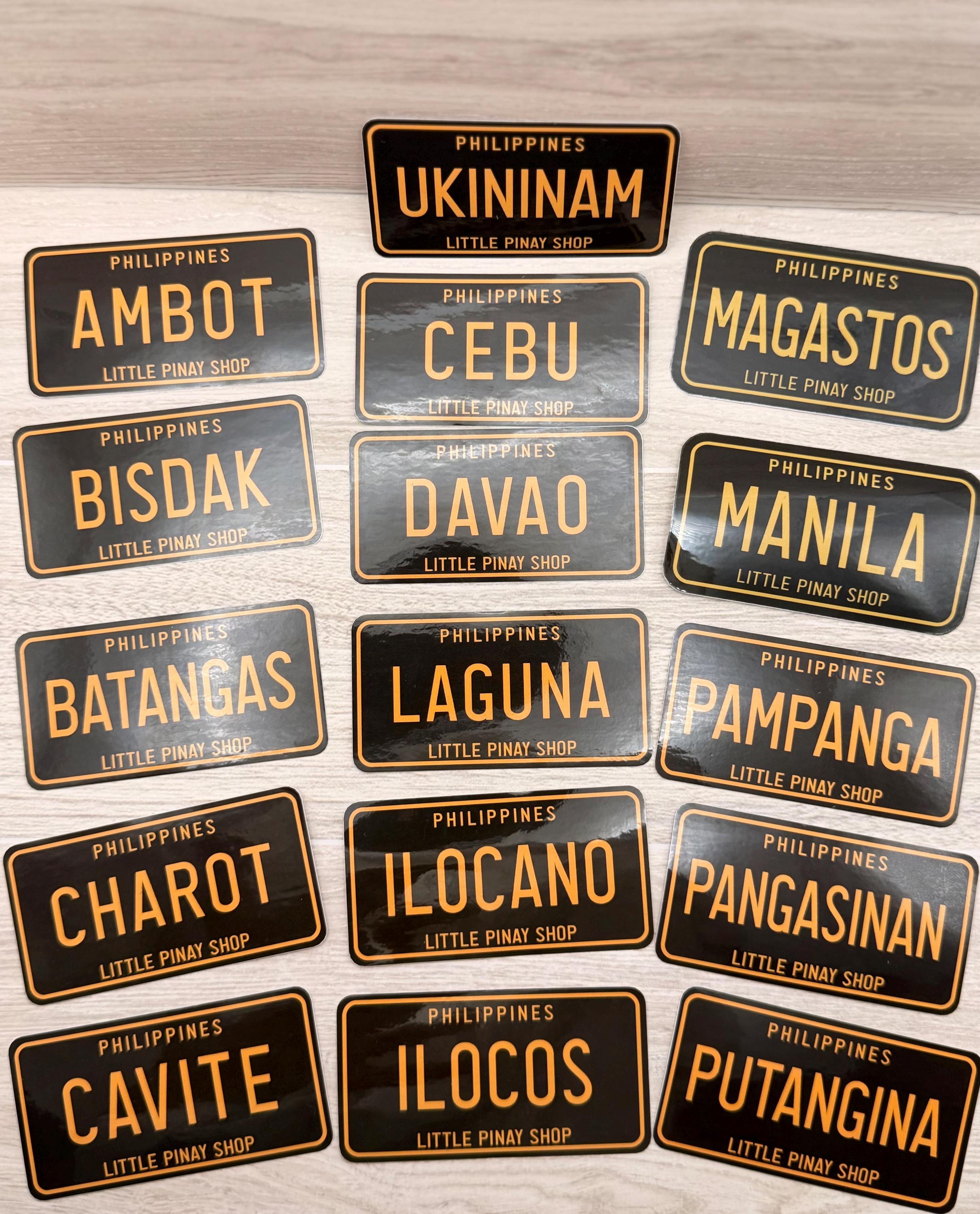 thumbnail image 2 of Philippines American Flag Metal License Plate - USA Filipino Pride, Glossy Aluminum 2 of 5