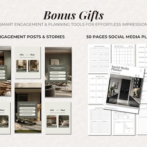 real estate social media planner, content calendar for realtors, Instagram planner for agents, realtor marketing kit, 12-month content planner, social media templates for real estate, carousel and story templates, reel post ideas, monthly posts for agents, neighborhood highlights, market updates, seasonal realtor content, home tips and styling posts, client engagement tools, lead generation for realtors, digital marketing planner for agents