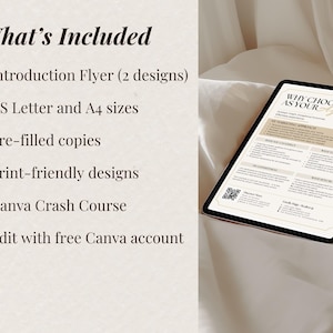 Real Estate Introduction Flyer What Makes Me Different Flyer Realtor ...