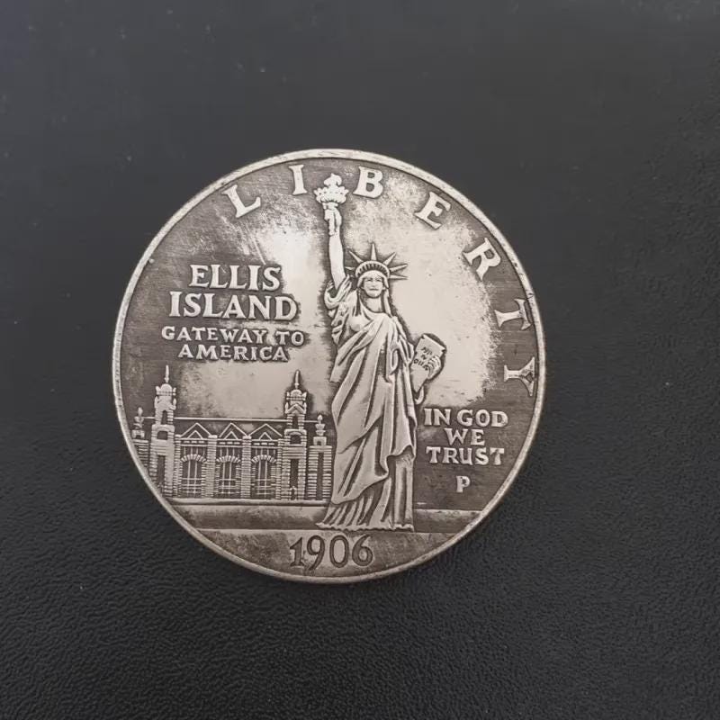1906 liberty dollar - Etsy 日本