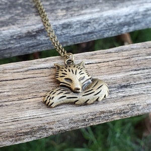 Fox Necklace. CHOOSE YOUR COLOR. Gift For Her, Anniversary, Birthday, Christmas, Gift For Mom