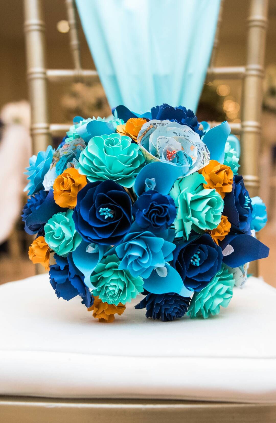 Custom Paper Flower Wedding Packages. You Pick the Colors Etsy