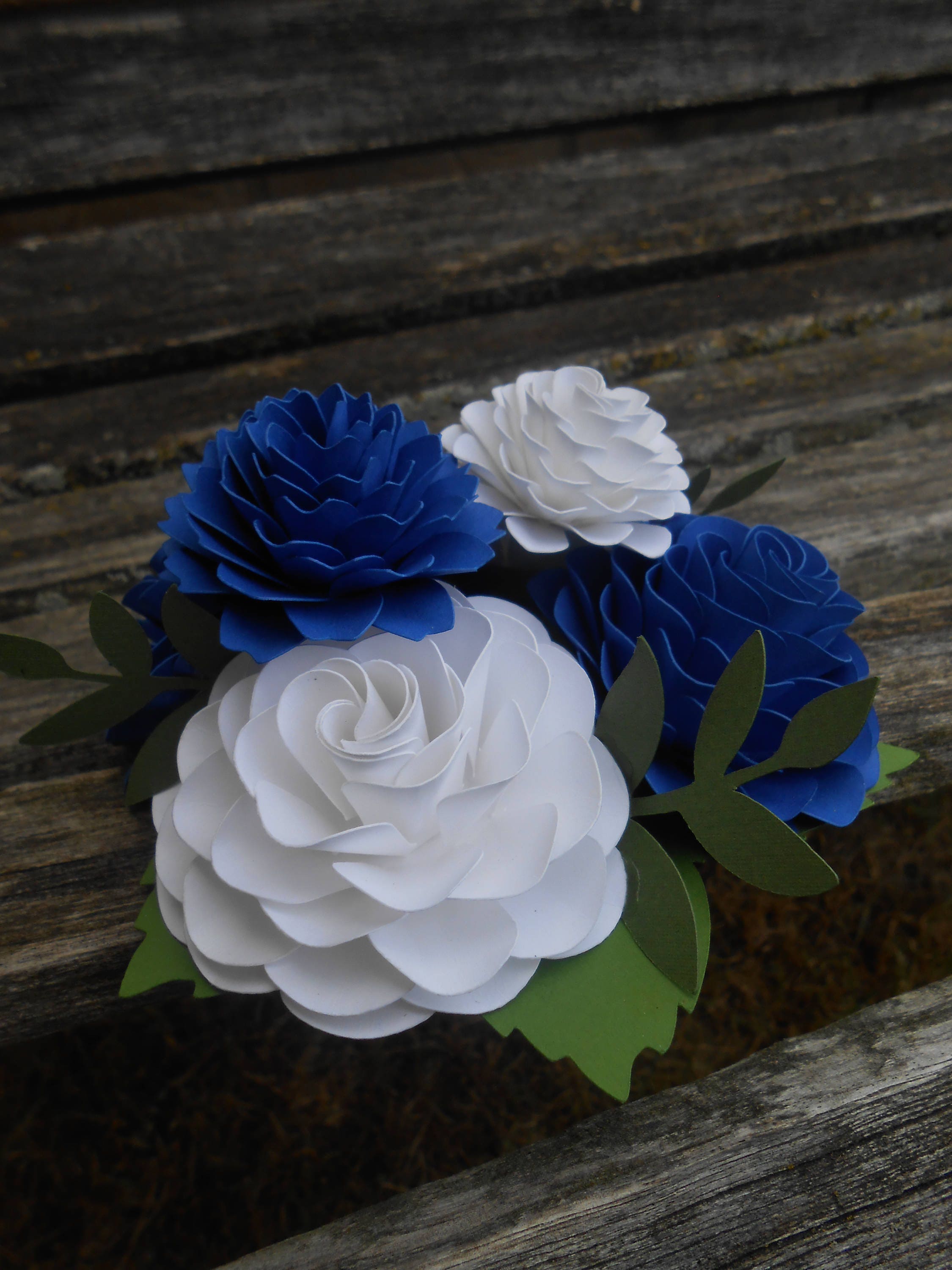 Paper Flower Cake Topper. CHOOSE YOUR COLORS. Weddings Etsy