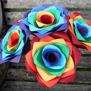 Rainbow Roses, Choose Your Amount. Unique Gift, Anniversary, Wedding, Mom, Wife. Custom Orders Welcome. ROYGBIV, Gay Pride