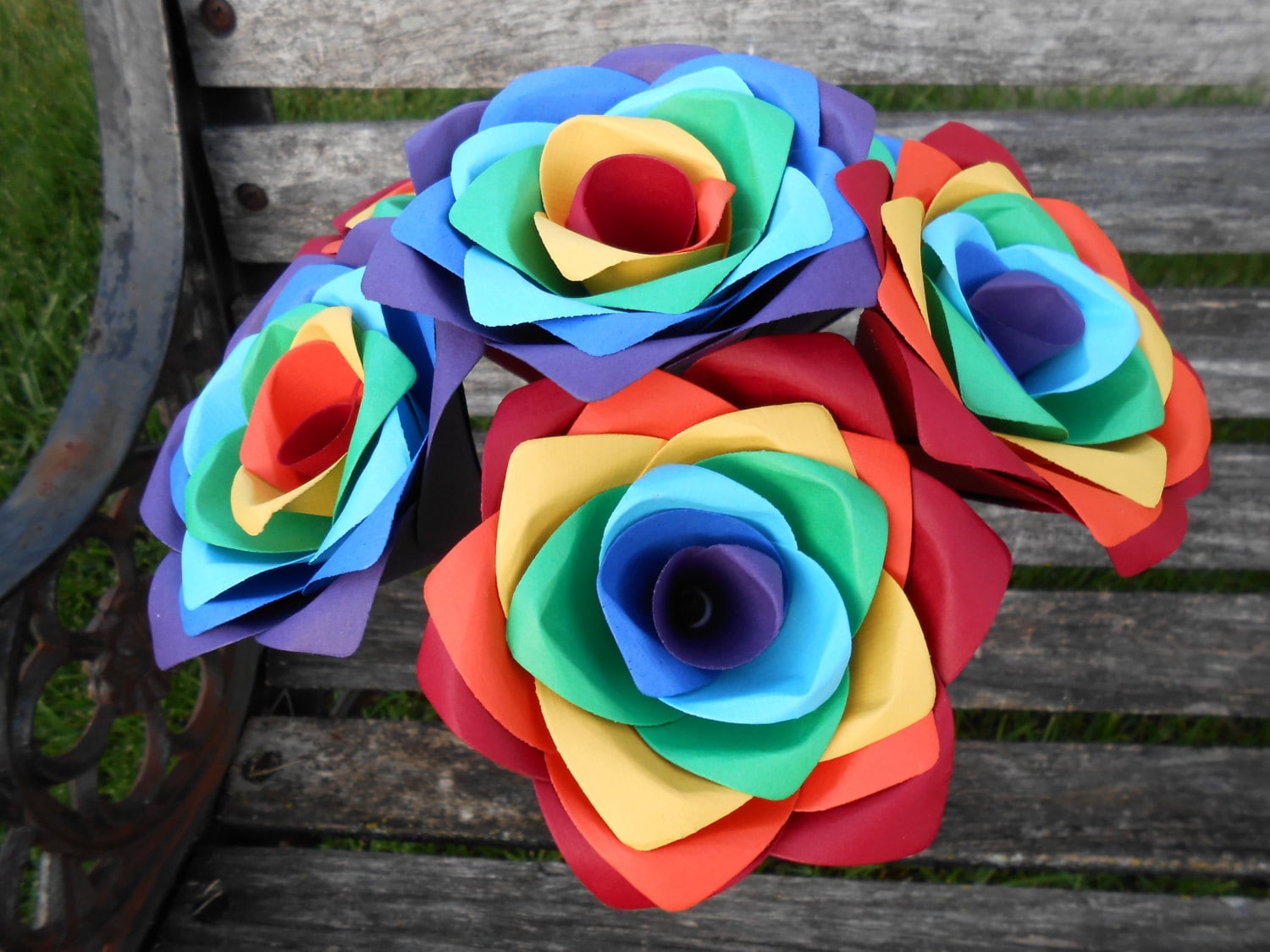 Rainbow Roses, Choose Your Amount. Unique Gift, Anniversary, Wedding, Mom, Wife. Custom Orders Welcome. ROYGBIV, Gay Pride