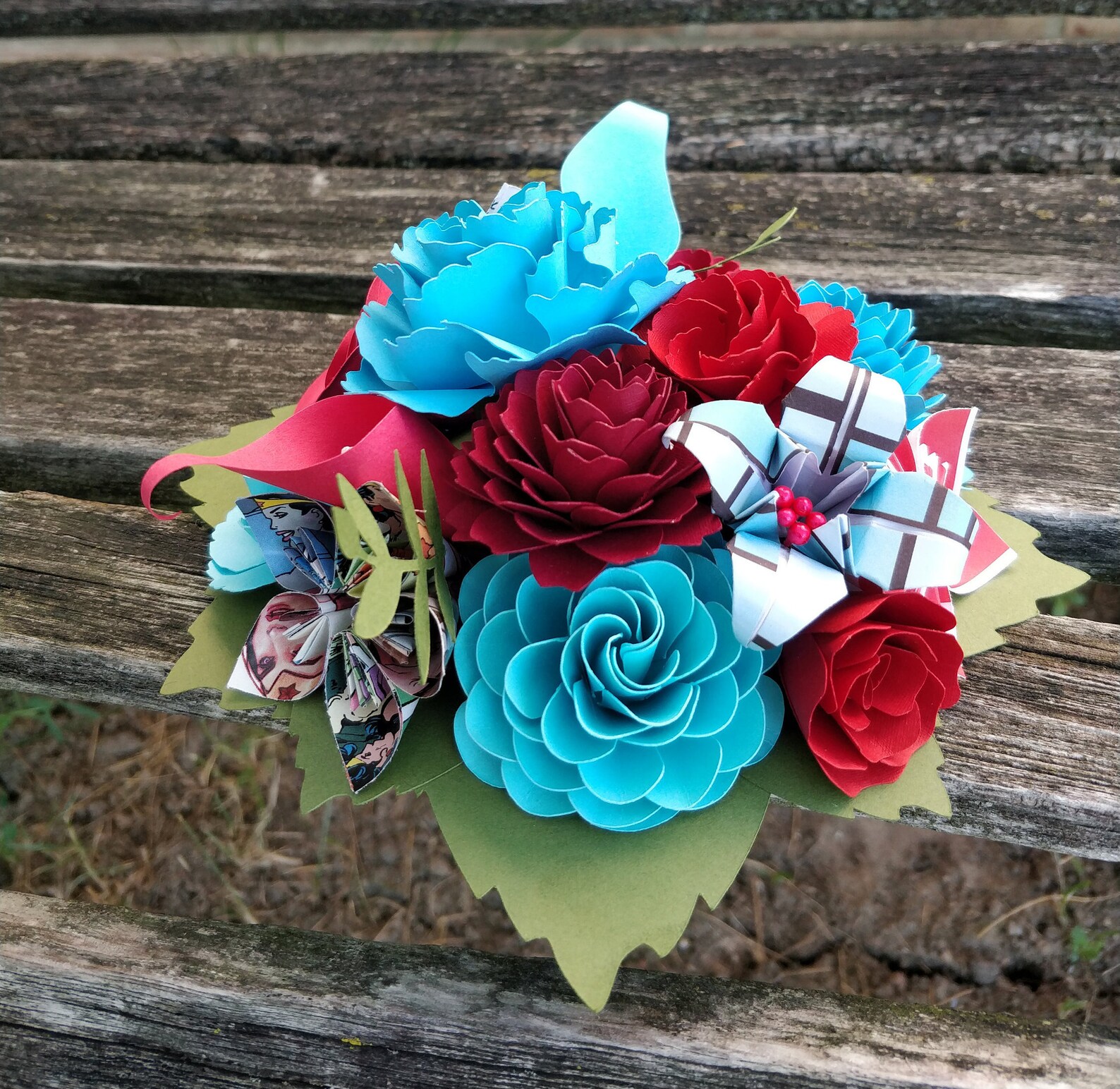 Paper Flower Cake Topper. CHOOSE YOUR COLORS Wedding Cake Etsy
