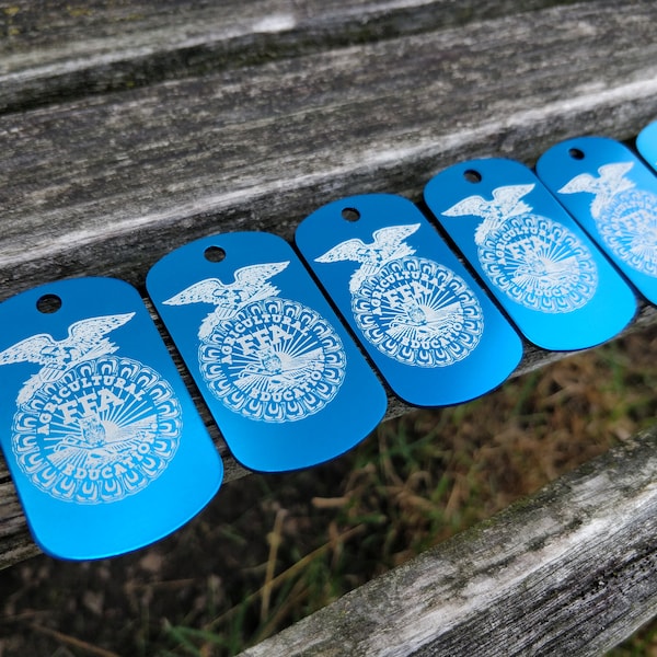 Custom Dog Tags. CHOOSE YOUR DESIGN & Color. Laser Engraved. Wedding. Favor. Gift.  Military. Business Logo. School. Custom Orders Welcome.