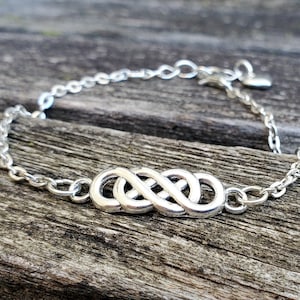 Celtic Knot Bracelet. Anniversary Gift, Birthday Gift, Irish Bracelet.