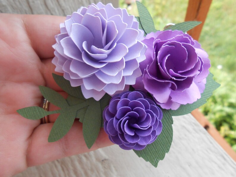 Wedding Hair Accessories Wreath CHOOSE YOUR COLORS Hair Piece Flower Girl Tiara Bridesmaid Barrette Welcome. Bride Paper Flowers
