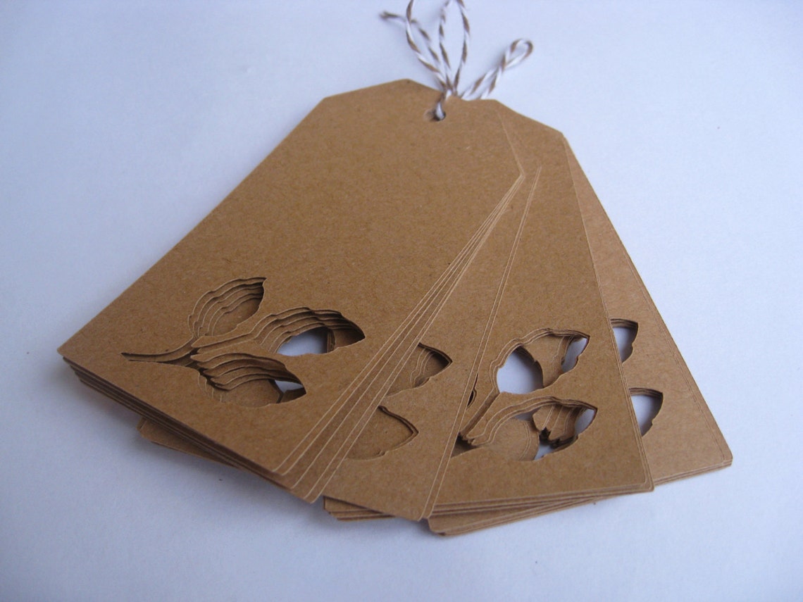 50 Leaf Tags. 4 X 2 Inch. CHOOSE YOUR COLORS. Weddings - Etsy