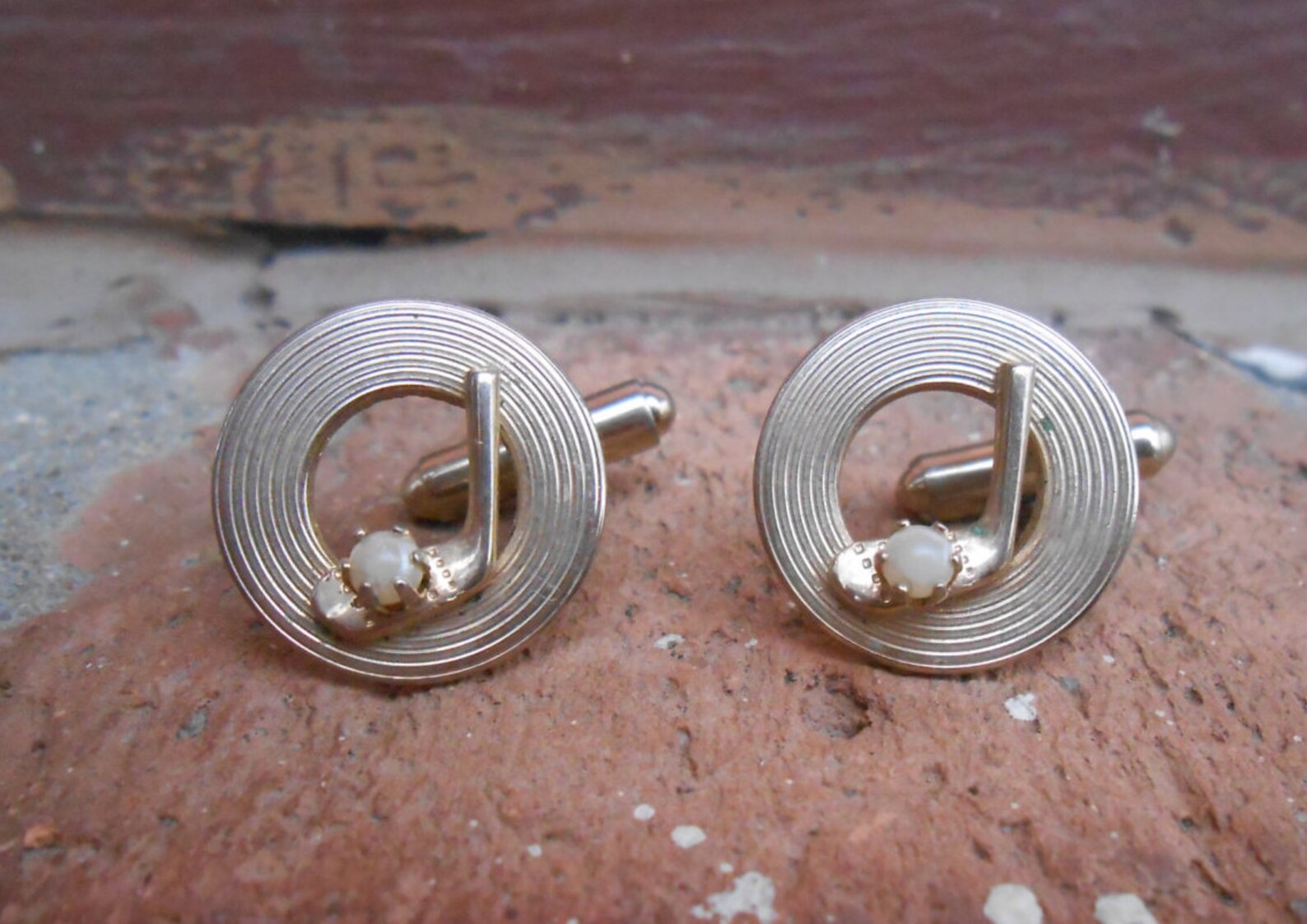 Vintage Golf Cufflinks. Wedding Men's Christmas Gift Etsy