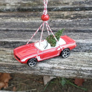 Car & Tree Ornament. 1969 Camaro Ornament. Perfect Gift. Unique, Christmas, Holiday, Anniversary. Kids. Model, Miniature