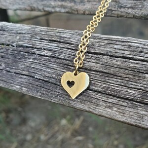 Heart Necklace.  Anniversary Gift, Birthday, Gift For Her, Gift For Mom