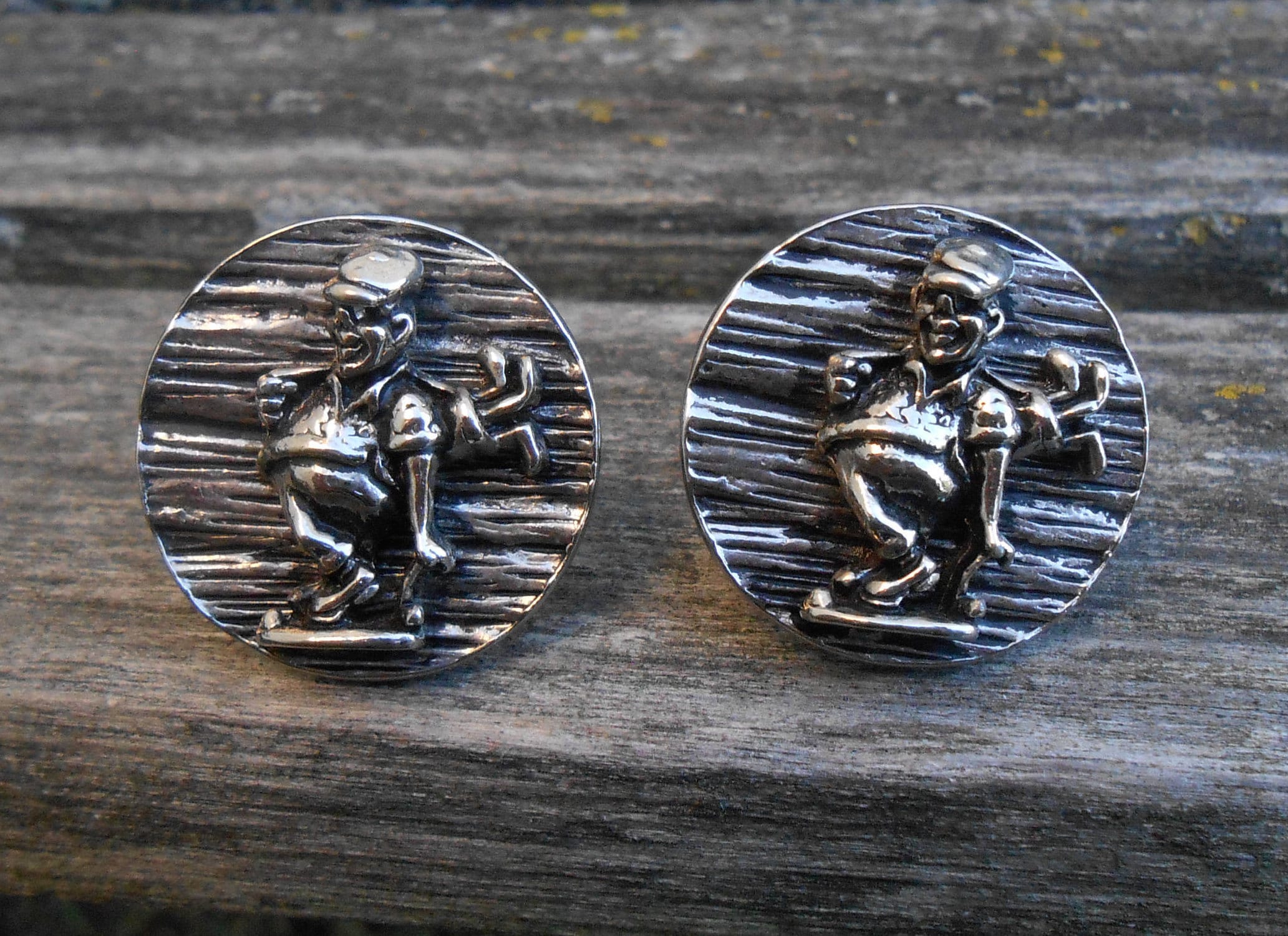 Vintage Golf Cufflinks. Wedding Men Groom Groomsmen Etsy