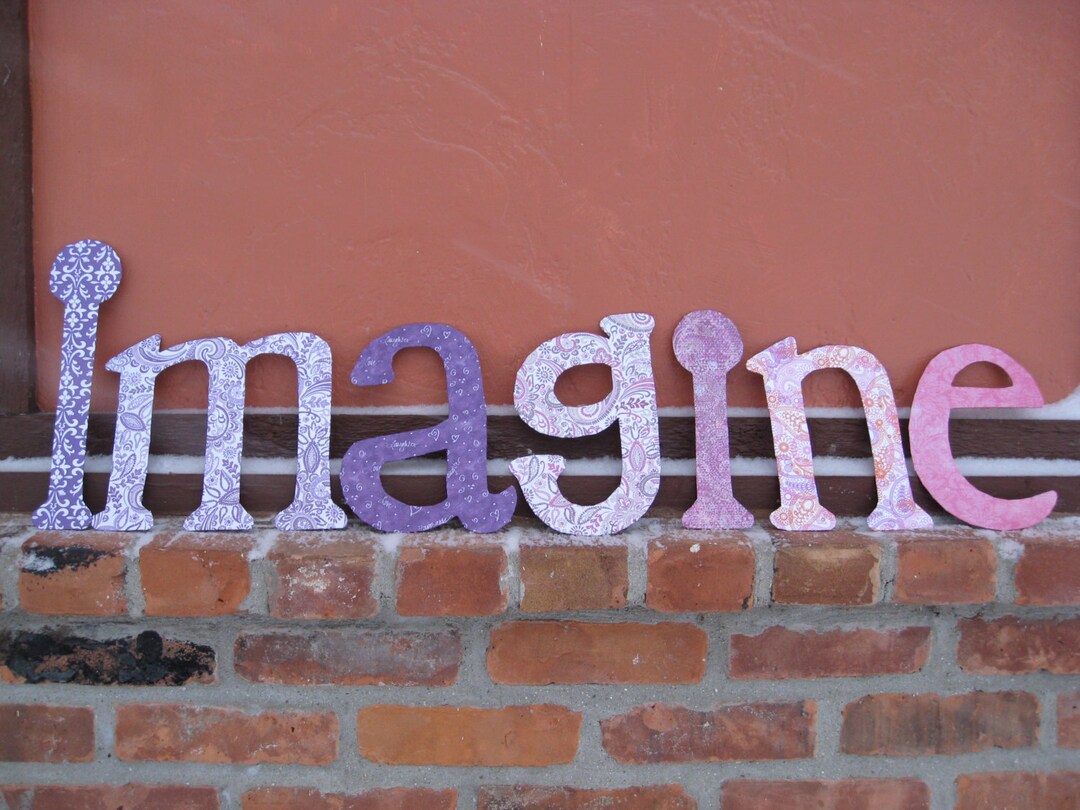 CUSTOM SIGN, Your CHOICE: Letters, Colors. Room Sign. Room Decor, Kid's ...