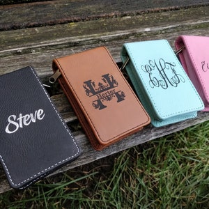 Personalized Manicure Kit. Leather, Laser Engraved. Wedding, Groomsmen Gift, Anniversary. Groom, Birthday, Christmas, Mom. Nail. Grooming