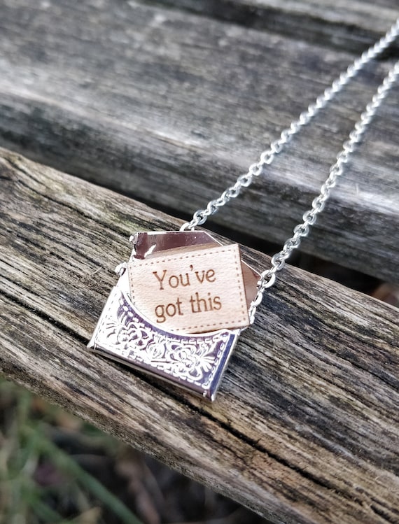 Personalized Envelope Locket CHOOSE YOUR Wedding