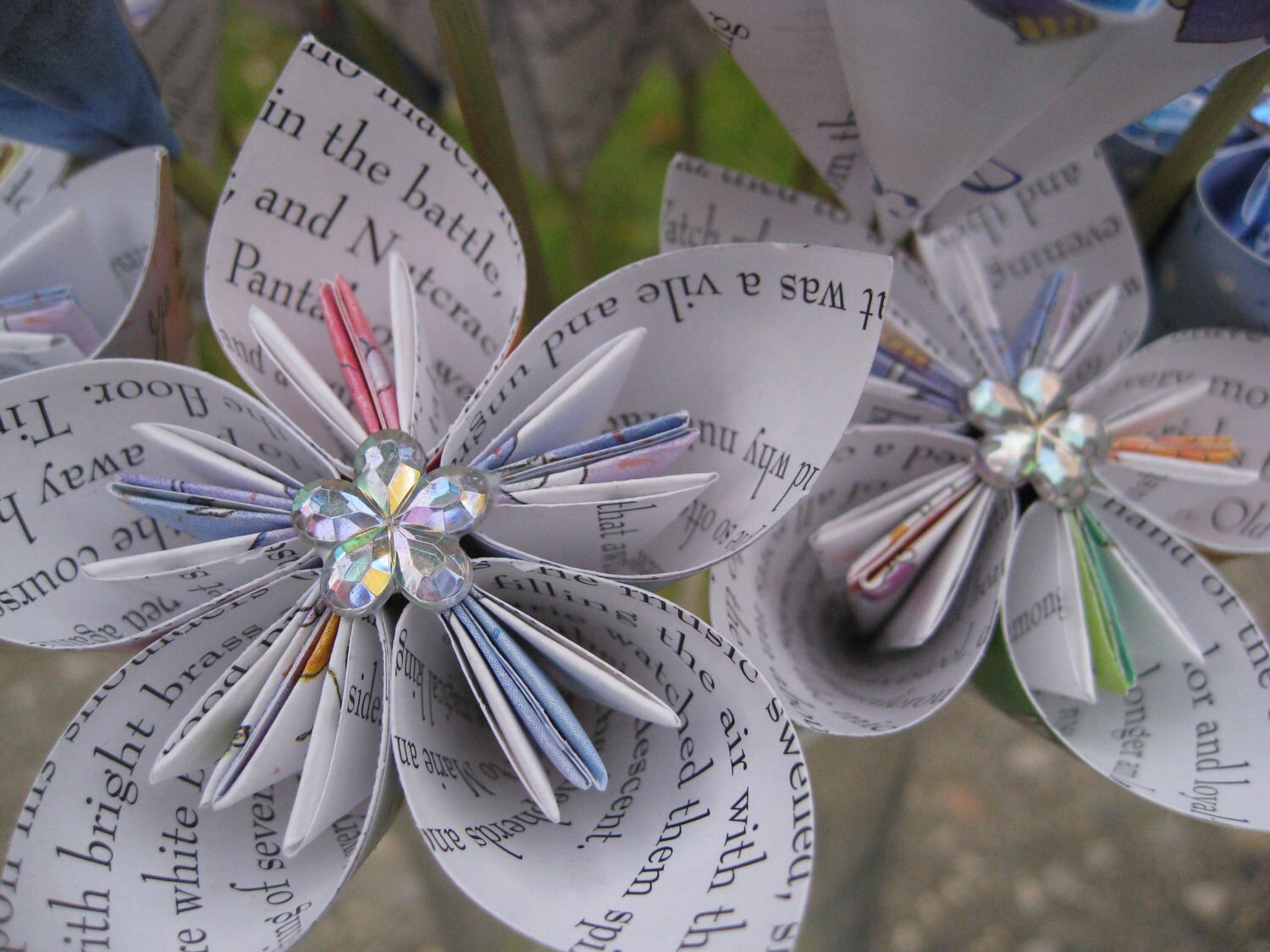 NUTCRACKER Paper Flower Bouquet in Pastels. Christmas Etsy