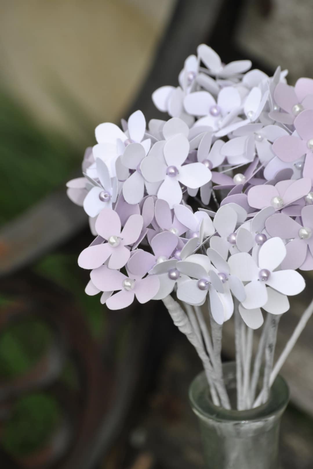 Hydrangea Paper Flowers. CHOOSE YOUR COLORS. Gift for Her, Home Decor ...