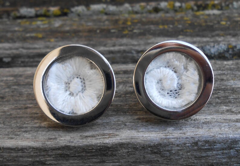 Wedding Dress LACE CUFFLINKS. Groomsmen Gift Dad Gift Memory Etsy