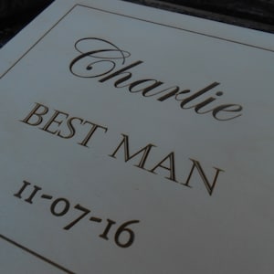 Personalized Cigar Box. Groomsmen Gift, Wedding Gift. Choose Your Font ...
