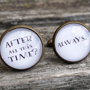 After All This Time? Always Cufflinks. Wedding, Groom Gift, Anniversary, Birthday, Groomsmen.