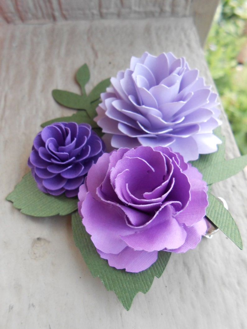 Wedding Hair Accessories Wreath CHOOSE YOUR COLORS Hair Piece Flower Girl Tiara Bridesmaid Barrette Welcome. Bride Paper Flowers
