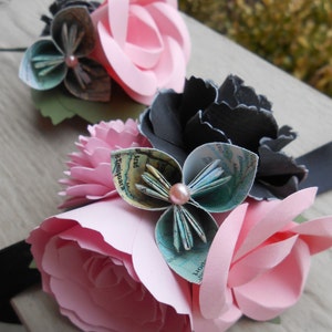 Custom Corsage & Boutonniere SET. CHOOSE Your COLORS. Wrist or Pin-On. Weddings, Prom, Homecoming, Etc.