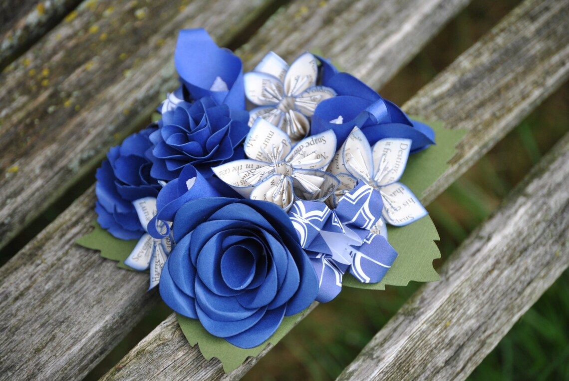 Paper Flower Cake Topper. CHOOSE YOUR COLORS Wedding Cake Etsy