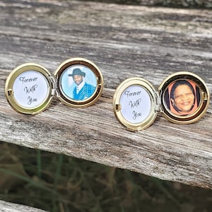 Personalized PHOTO Cufflinks. Choose Your Color. Wedding, Groomsmen, Groom, Men&#39;s Gift, Dad, Anniversary Gift. Gift For Him