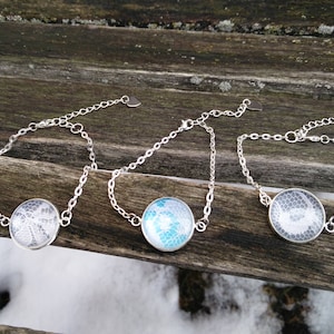 Pulsera de encaje para bodas. ELIGE TUS COLORES Y CANTIDAD. Pulsera personalizada. Regalo para dama de honor, regalo para mamá, joyería nupcial. Medallón de recuerdo