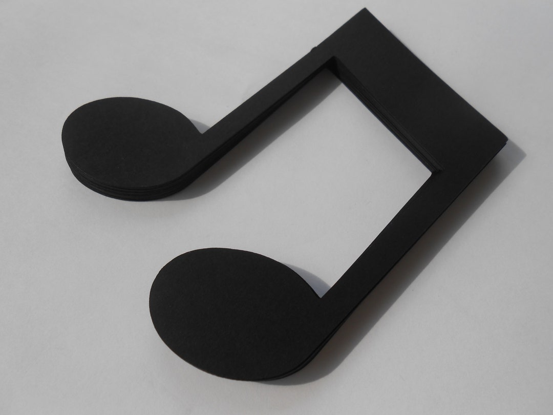 60 Music Notes. 4 Inch. CHOOSE YOUR COLORS. Custom Orders Welcome ...