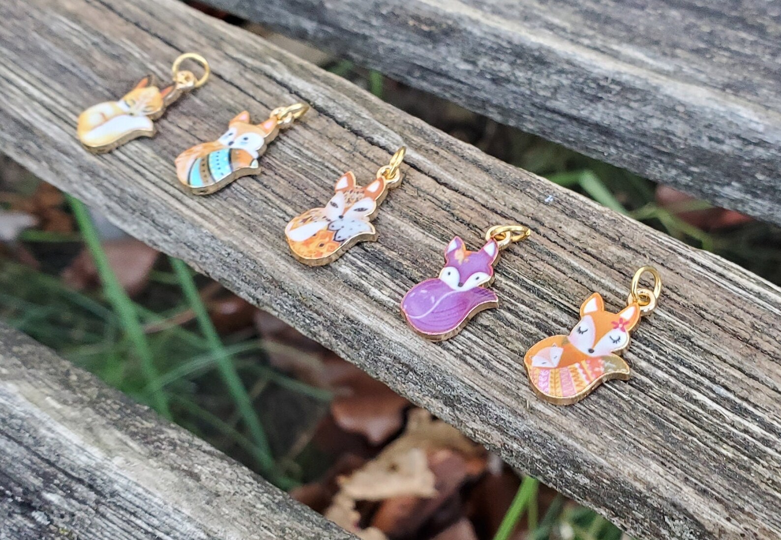 Fox Necklace. CHOOSE YOUR COLOR. Gift for Anniversary - Etsy